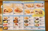 朝サイゼの全メニュー。朝10時まではグランドメニューの販売はなし（筆者撮影）