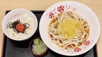 JR改札そば｢420円･そば朝食｣でお腹ギチギチの朝 炭水化物同士の組み合わせで､大満足の食べ応え