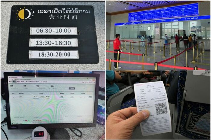 切符売場に残席表示、モニターが客に向いているので確認