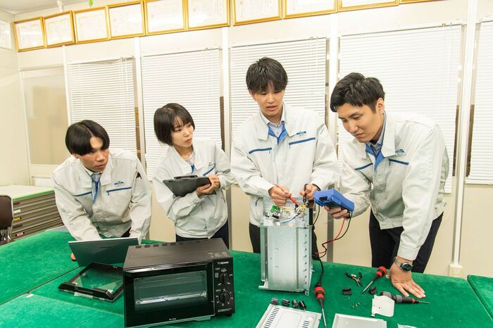 全パーツを分解して検査する「全バラ確認」