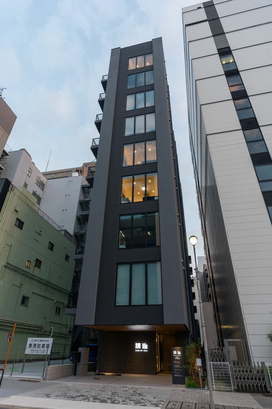 「MANGA ART HOTEL, NAGOYA MARUNOUCHI」外観全景