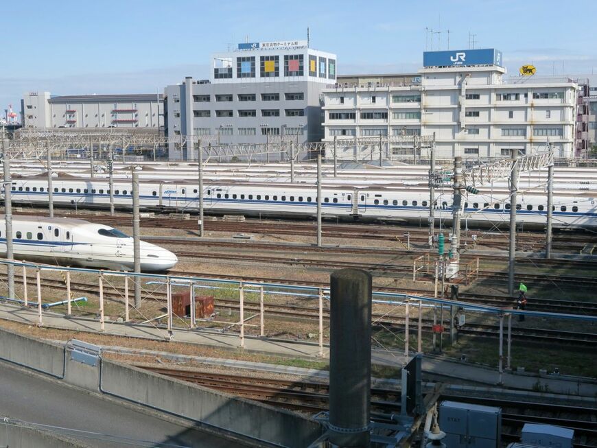 大井車両基地 東京貨物ターミナル駅