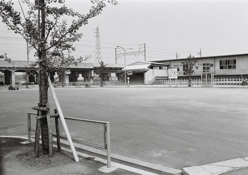 開業当時の朝霞台駅 南口