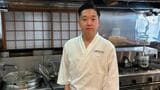 神奈川・湯河原にあるラーメン店「飯田商店」の店主・飯田将太さん。「食べログ」では驚異の4.10点を誇り、堂々の1位となっている（筆者撮影）