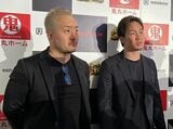 11月2日、「女子オーディションはひどかった」と語ったYUGO氏（写真左）と朝倉未来氏（右）。朝倉氏は「SNSで叩かれればいいのでは」と語っていたが、それ以前に問題を起こしにくい運営が求められる（筆者撮影）