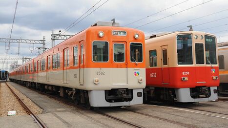阪神8000系､震災乗り越えた｢急行用車両｣の新展開　前後で"顔"が違う編成も､伝統の｢赤胴車｣姿で終盤へ