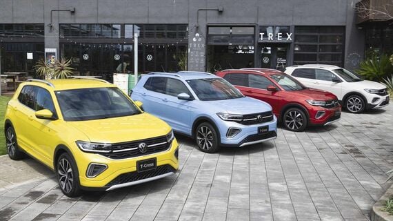 日本でもっとも売れてきた輸入車SUV「T-CROSS」がマイナーチェンジを受けた（写真：フォルクスワーゲン グループ ジャパン）