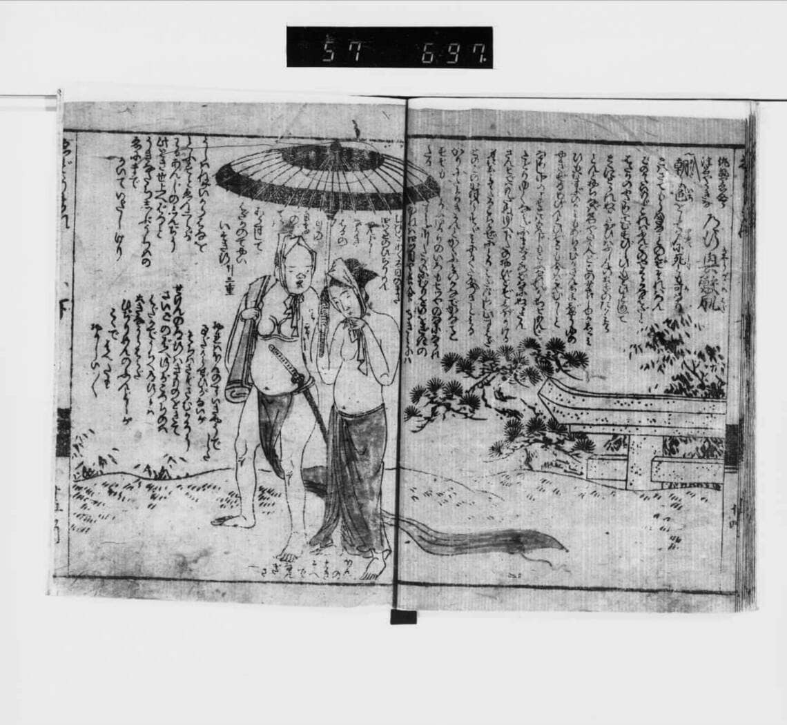 『江戸生艶氣樺焼』（東京都立中央図書館所蔵）出典: 国書データベース