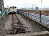 香椎線の終点、宇美駅にたたずむ列車（撮影：南正時）