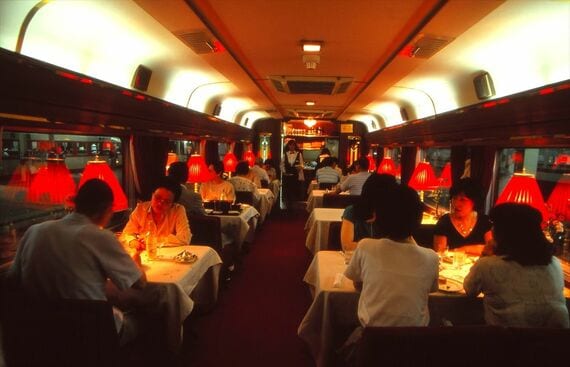 JR北海道編成 北斗星 食堂車