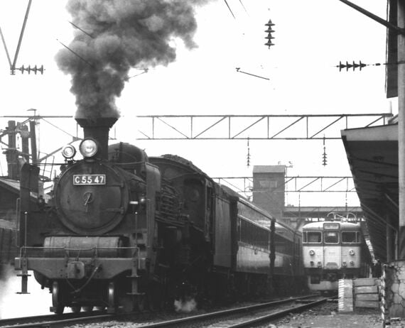 急行かむい C55  宗谷本線 旭川