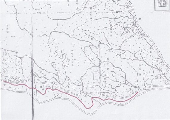 1932年発行の熱海町全図