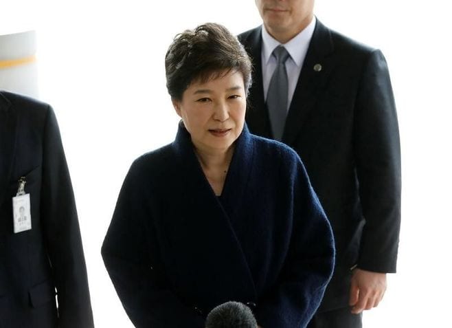 渦中の朴前大統領､韓国検察が逮捕状請求へ