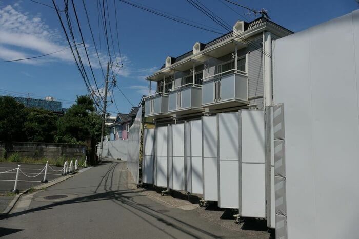 東地区再開発の予定地