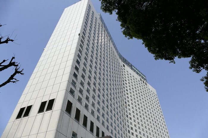 柘榴坂から見たシナガワグース