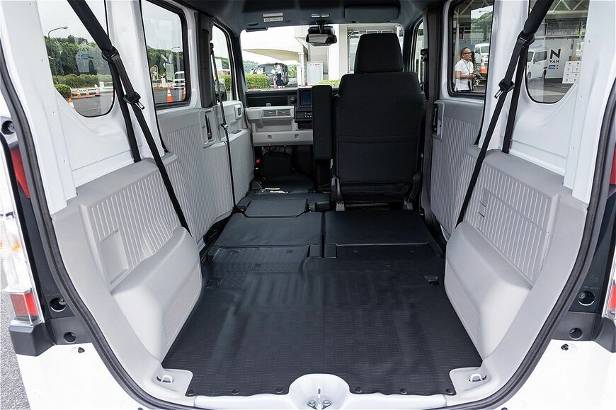 ホンダ「N-VAN e:」のディテール（写真：三木宏章）