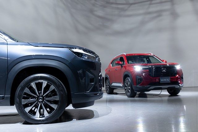 ホンダの新型SUV「WR-V」（写真：三木宏章）