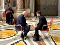 トランプ氏とゼレンスキー氏､短時間の会談実施