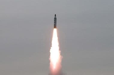 North Korean Missiles Fall in Sea of Japan - Pentagon