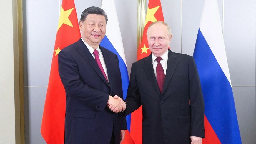 プーチン大統領と習近平国家主席（写真：ABACA PRESS/時事通信フォト）