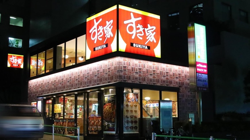 「すき家」のネズミの混入が大きな話題となっている（撮影：今井康一）
