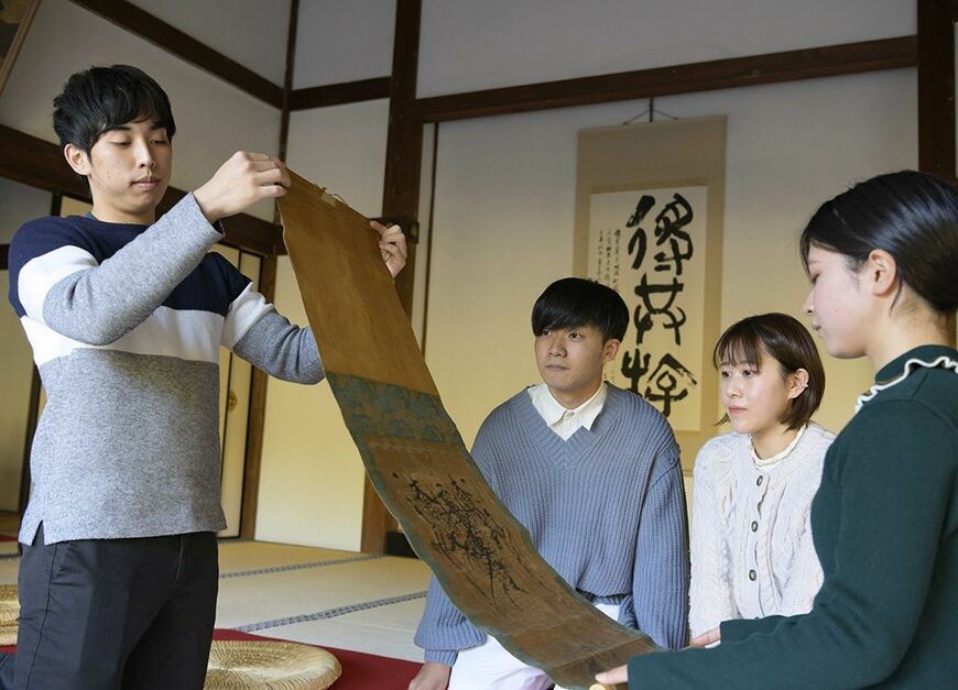授業「京都文化演習」の様子
