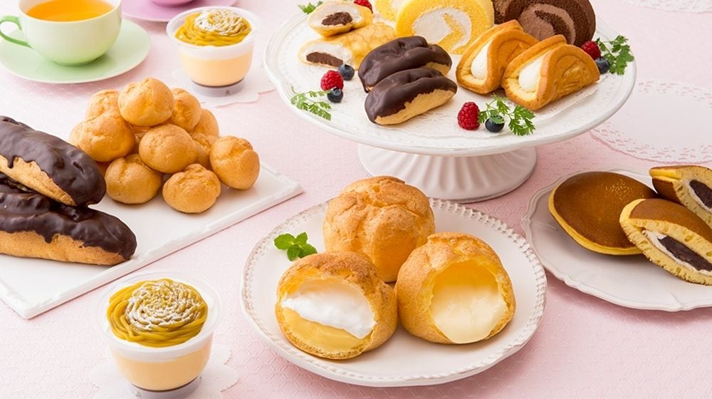 バリエーション豊かなモンテールのスイーツの数々（提供画像）