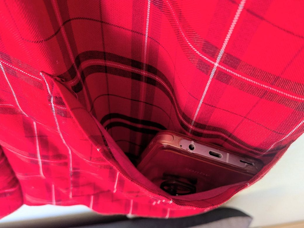 半纏のポケット