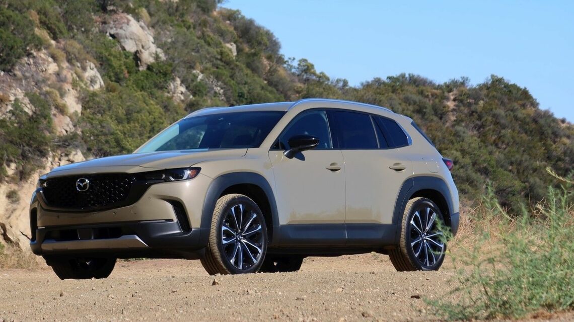 日本では販売されない「CX-50」に試乗した（筆者撮影）