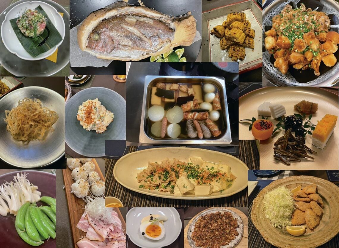 あんびるやすこさんの手作り料理の数々