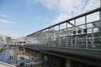 長崎駅の西口外観