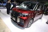 東京オートサロン2025に出展された、スズキ新型「ソリオ バンディット」のプロトタイプ（筆者撮影）