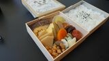 昔ながらのスタイルを復刻した「元祖幕の内駅弁」。万博では1日50食限定（筆者撮影）