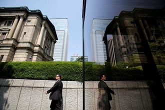 日銀の16年度上期決算､円高で4年ぶり赤字　