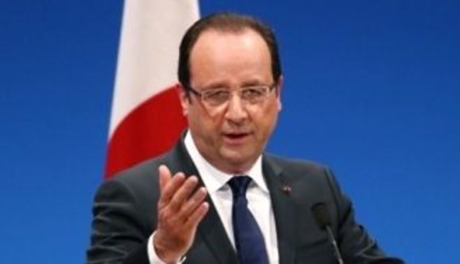 中国重視の修正を図った、仏オランド大統領