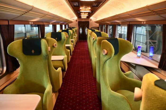 3号車の車内