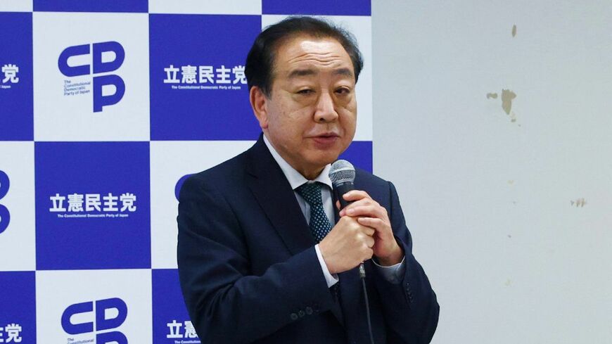 当初は減税に慎重な姿勢を示していた野田代表（写真：時事）