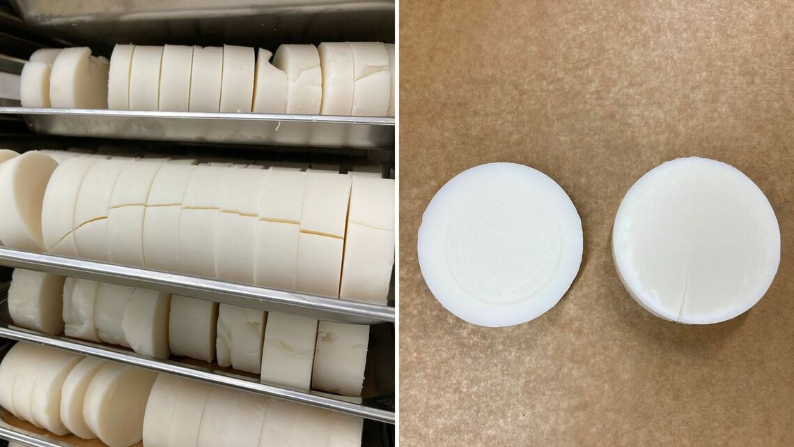 固形石鹸の製造