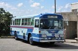 沖縄バスの「730」車（編集部撮影）