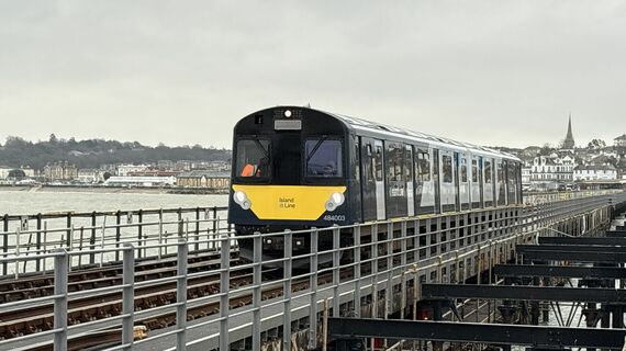 イギリス ワイト島 桟橋鉄道