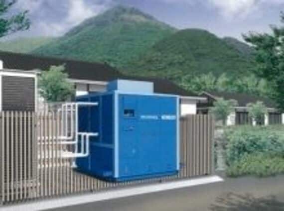 温泉エネルギーを電気に転換--神戸製鋼の新型発電装置が大分・湯布院の温泉旅館に初導入