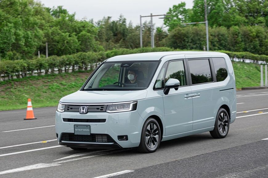 ホンダの新型ステップワゴン（東洋経済オンライン編集部撮影）