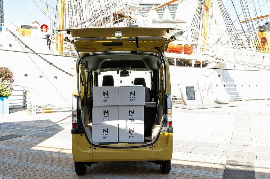 ホンダ「N-VAN e:」のディテール（写真：三木宏章）