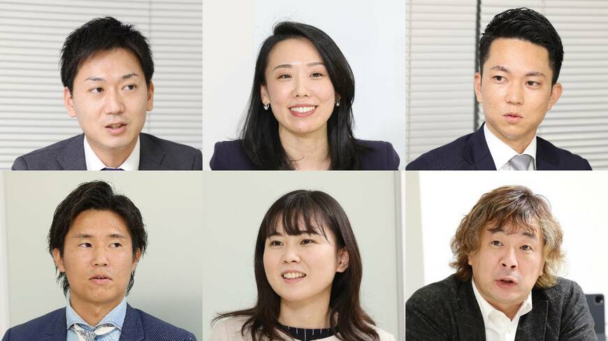 サントリーフーズ、野村証券、バンダイ、富士通、三井物産という業種を超えた5社のエース社員が語り合った