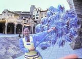 ディズニーシーのプレスレビュー（写真：2001年8月2日、吉野純治撮影）
