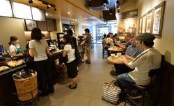 今回の値上げは今後のスタバを占ううえで大きな意味を持ちそうだ(撮影:風間仁一朗)