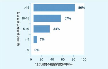 糖尿病を克服した人に共通する体重減の重大事実 体脂肪を減らす