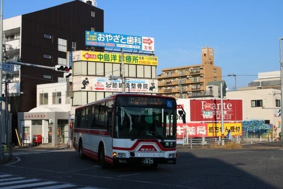 揖斐線代替系統のバス