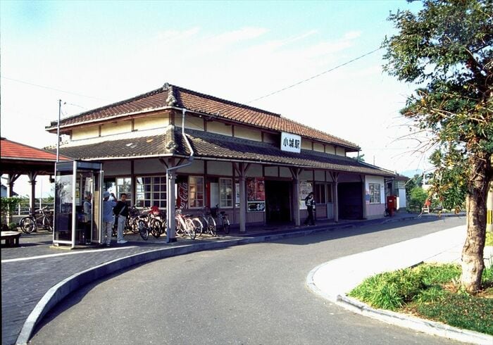 唐津線の小城駅