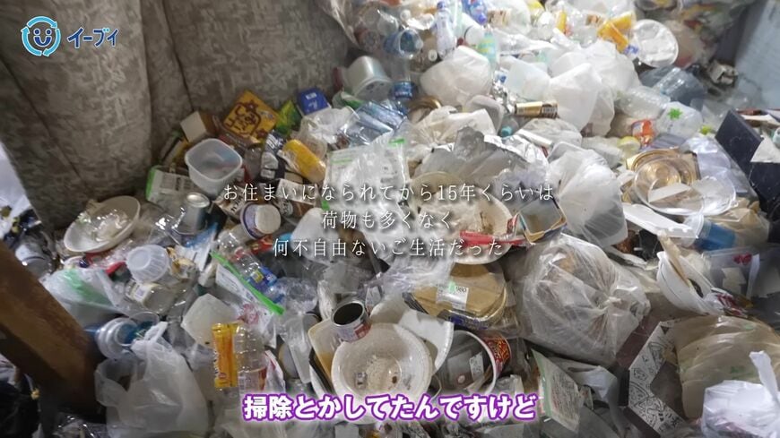 （写真：「イーブイ片付けチャンネル」より）